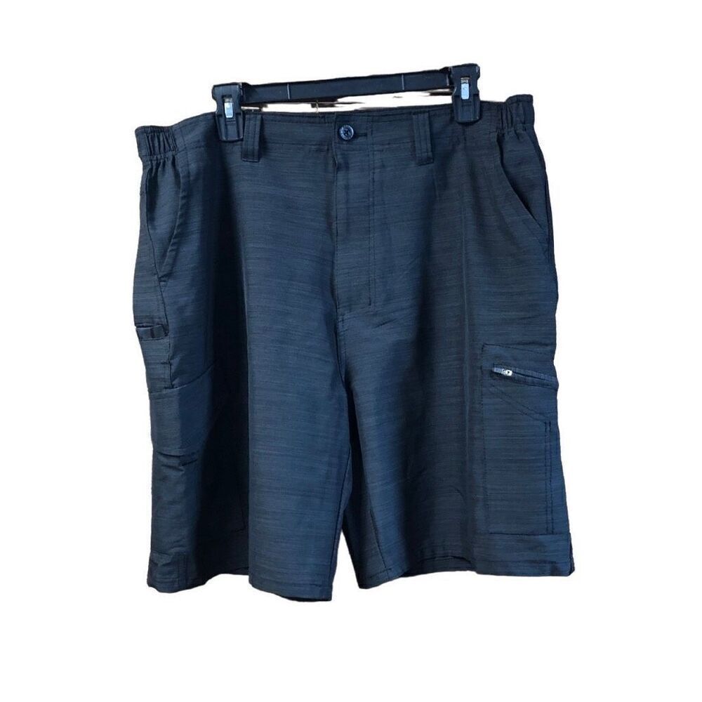 Reel Legends Size Large (L) Charcoal Hybrid Shorts